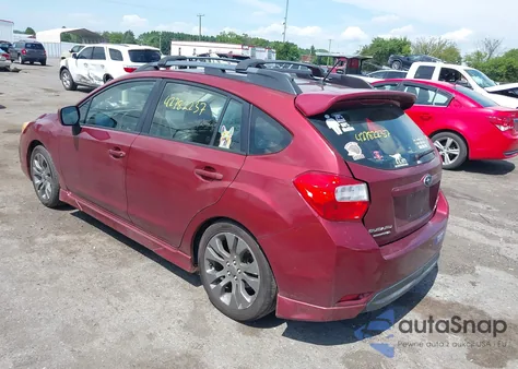 2012 Subaru Impreza 2.0I Sport Limited from USA, damaged, VIN JF1GPAS69CH242573